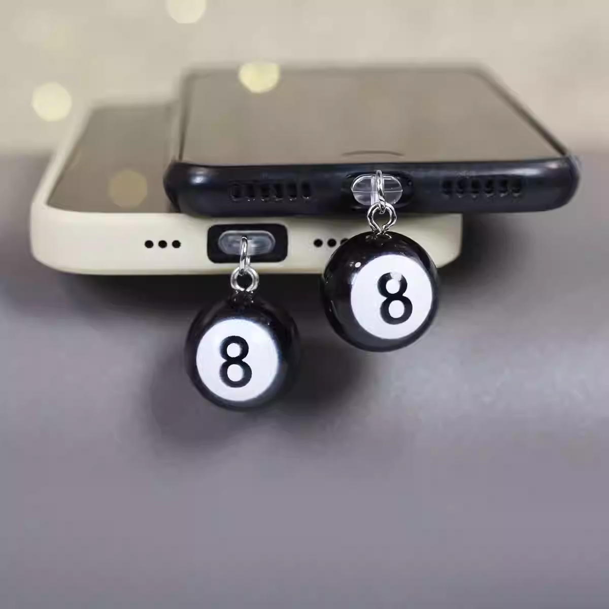 Phone Accessories For Boys - 1개 (No.) 8볼 폰 먼지 방지