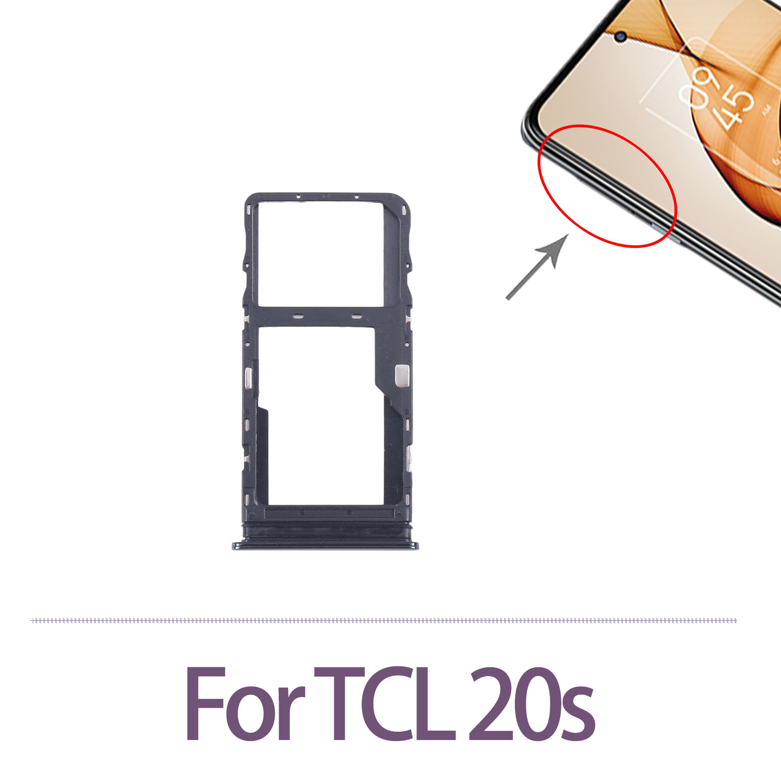 Micro Sd Card - TCL 20s SIM 카드 트레이 +