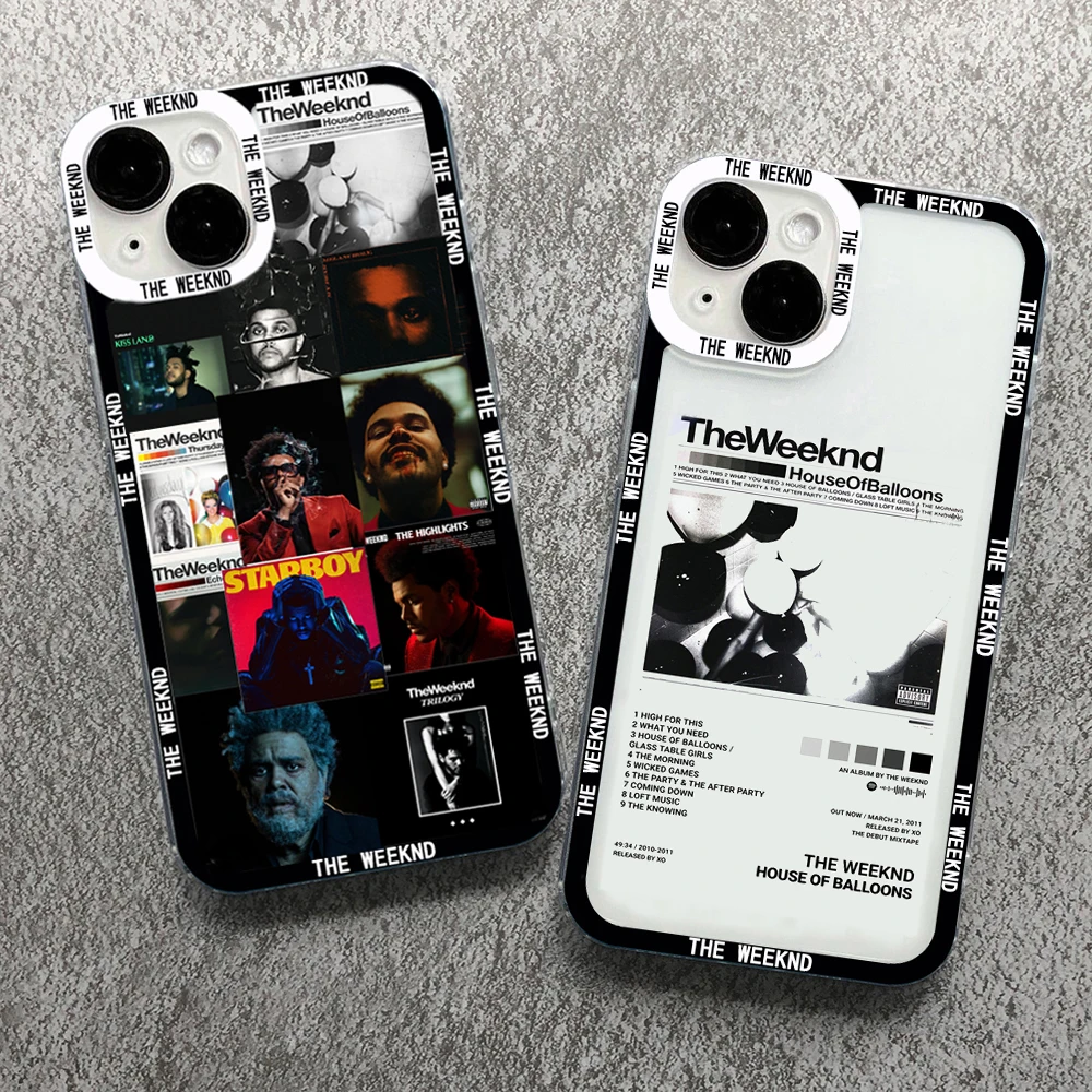 Phone Accessories Poster - 더 위켄드 미니멀리스트 포스터 폰 케이스