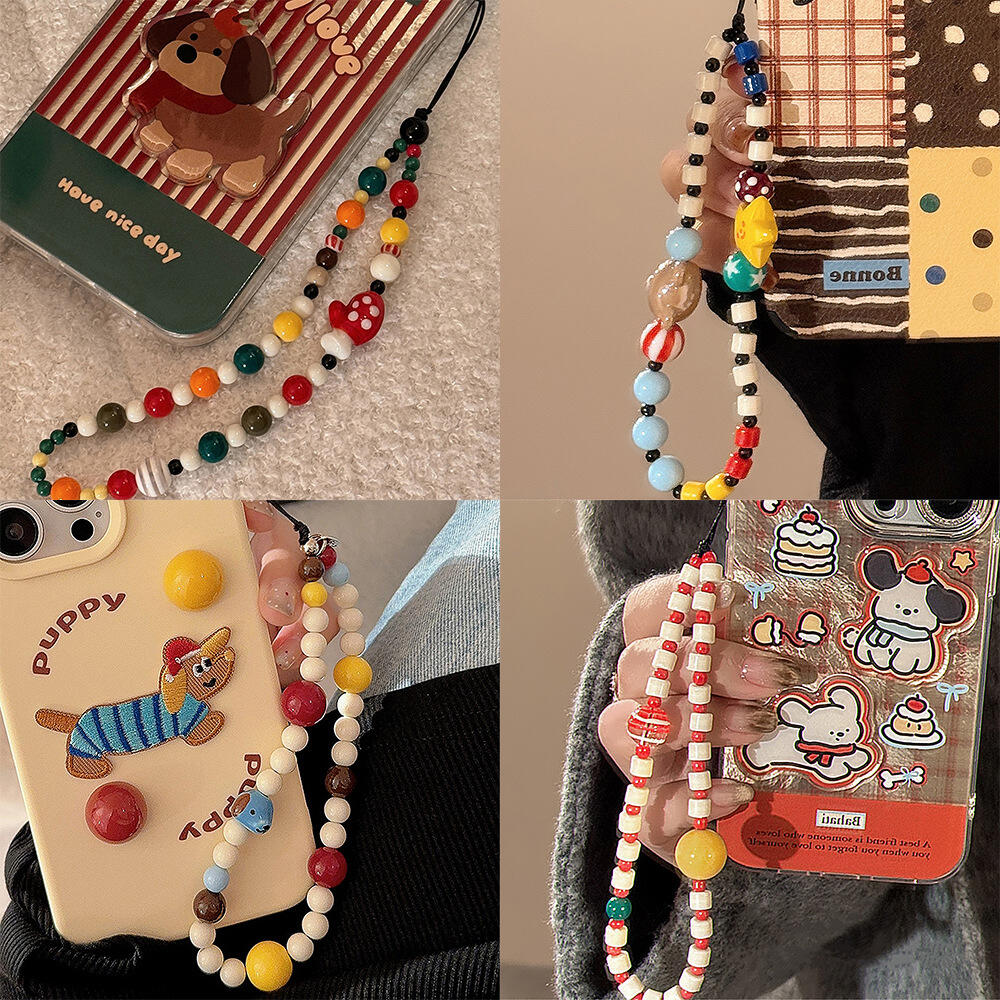 Phone Accessories For Boys - 귀여운 강아지 곰 치즈 펜던트 휴대폰