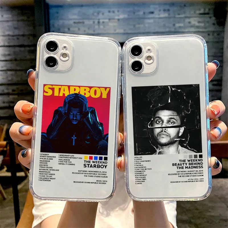 Phone Accessories Poster - 더 위켄드 미니멀리스트 포스터 폰 케이스