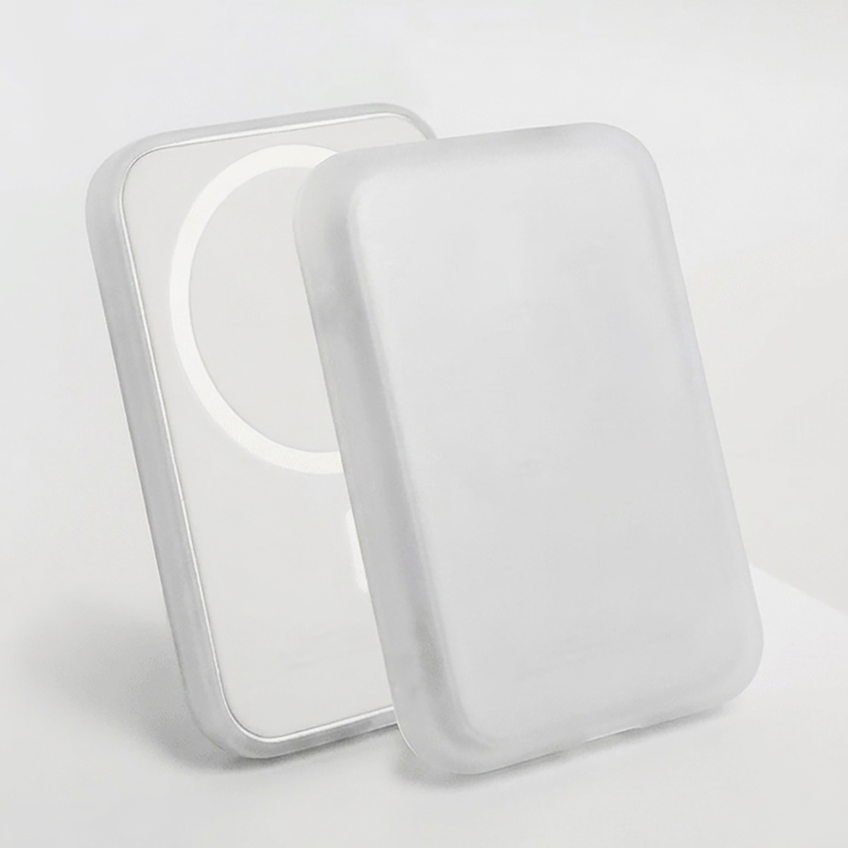 Phone Accessories For Boys - 1개 투명 흰색 TPU 충전 케이스