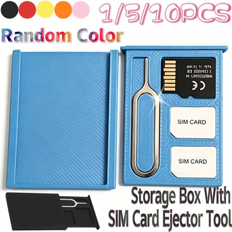 Micro Sd Card - 휴대용 PLA 메모리 카드 보관함 SIM