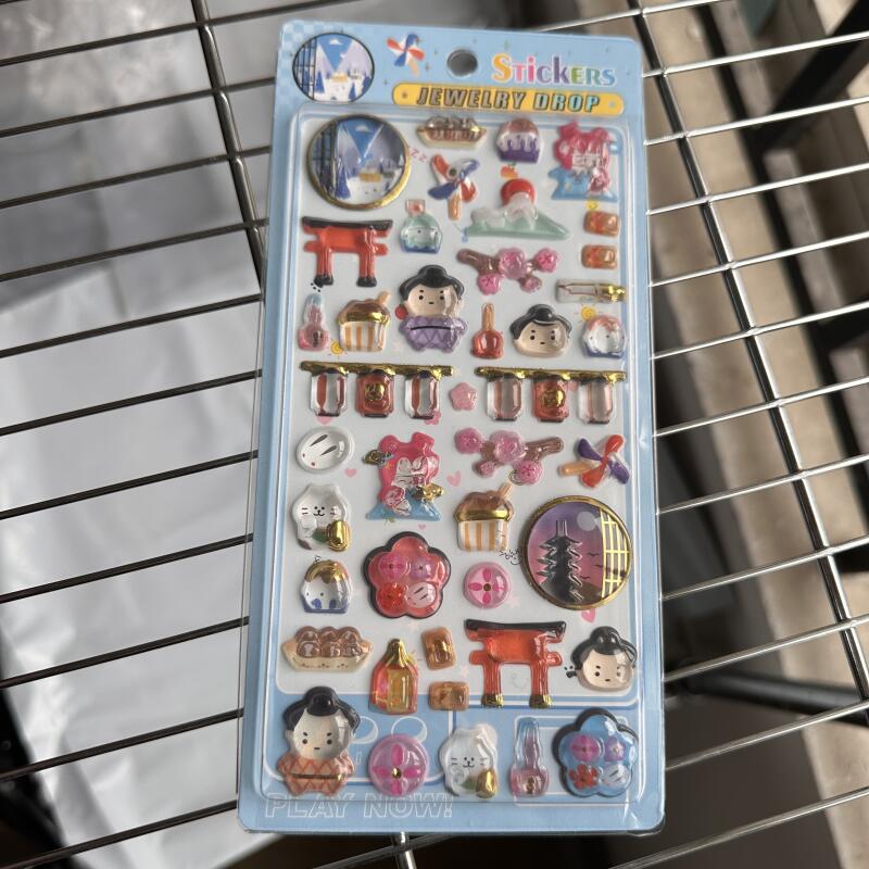 만화 휴대폰 장식 솔리드 스티커 닌자와 바람 3D 스티 - Phone Accessories For Boys 리뷰 및 가격