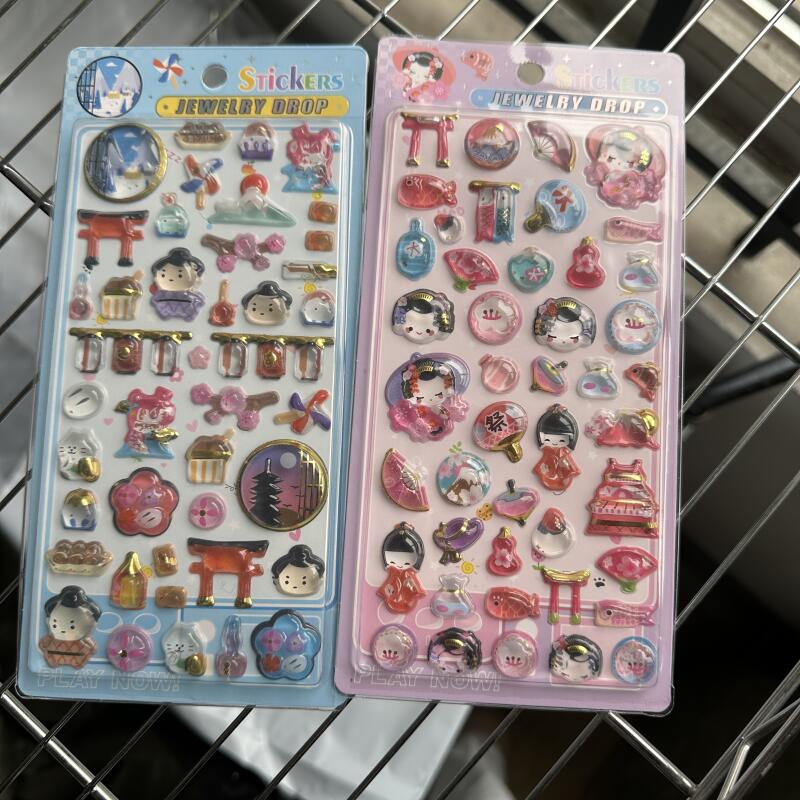 만화 휴대폰 장식 솔리드 스티커 닌자와 바람 3D 스티 - Phone Accessories For Boys 리뷰 및 가격