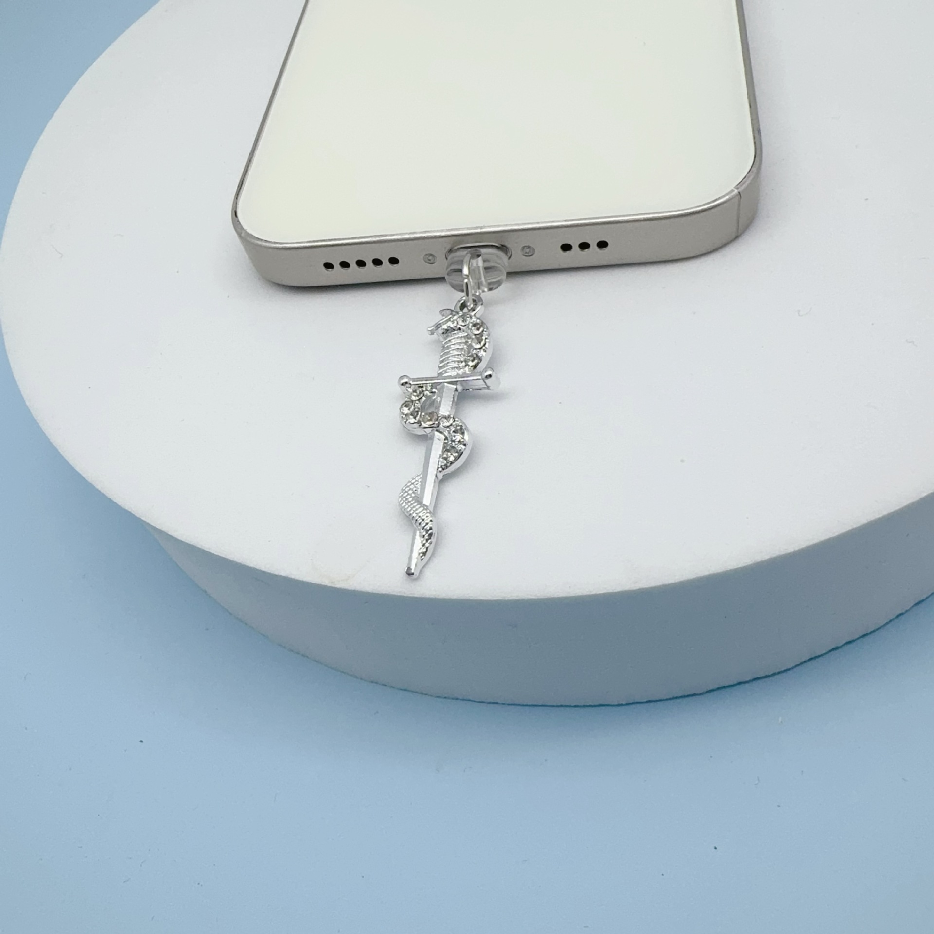 검 디자인 전화 먼지 플러그 귀여운 발톱 다이아몬드 전 - Phone Accessories For Boys 리뷰 및 가격